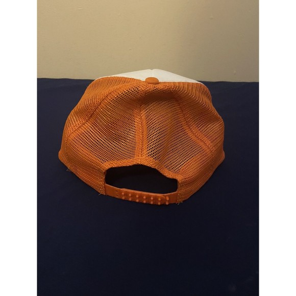Stihl Trucker Cap Hat Mesh Snapback Multicolor Orange & White - Picture 3 of 4